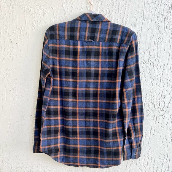 Prana golden canyon plaid flannel shirt / shacket size small new with tags - Picture 6 of 8